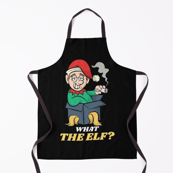 Item preview, What the Elf?, Elf Smoking, Wrapped Present designed and sold by Gavinstar.