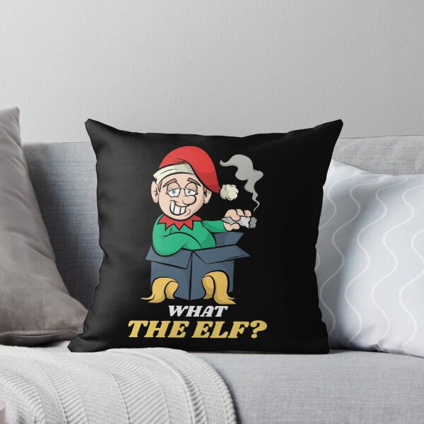 Item preview, What the Elf?, Elf Smoking, Wrapped Present designed and sold by Gavinstar.
