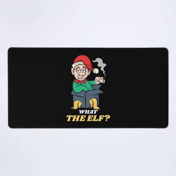 Item preview, What the Elf?, Elf Smoking, Wrapped Present designed and sold by Gavinstar.