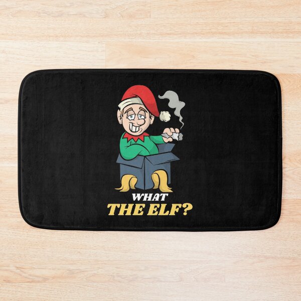 Item preview, What the Elf?, Elf Smoking, Wrapped Present designed and sold by Gavinstar.