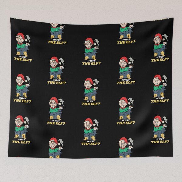 Item preview, What the Elf?, Elf Smoking, Wrapped Present designed and sold by Gavinstar.