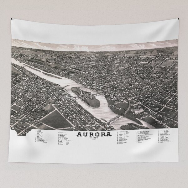 Item preview, Aurora - Illionis - 1882 designed and sold by paulrommer.