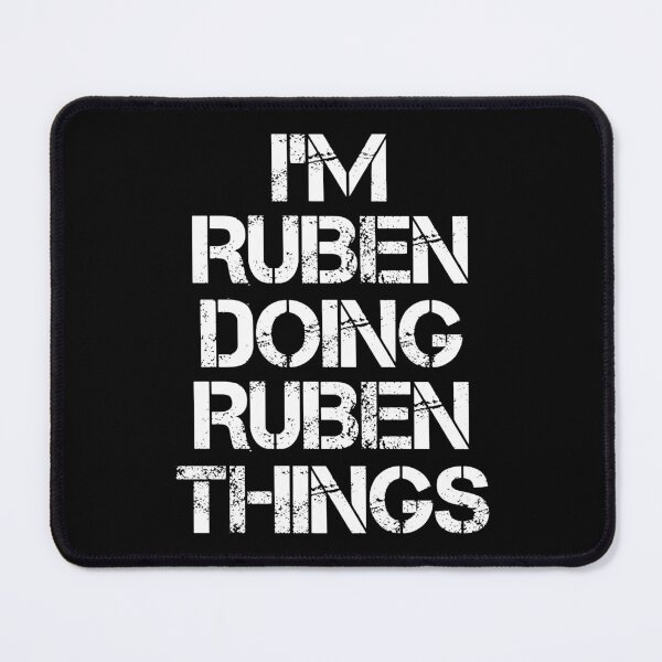 Item preview, Ruben Name T Shirt - I'm Ruben Doing Ruben Things Name Gift Item Tee designed and sold by chezeva.