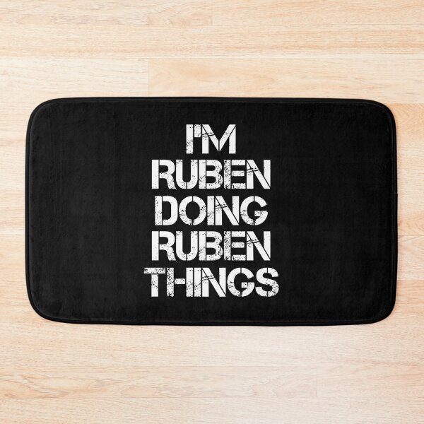 Item preview, Ruben Name T Shirt - I'm Ruben Doing Ruben Things Name Gift Item Tee designed and sold by chezeva.