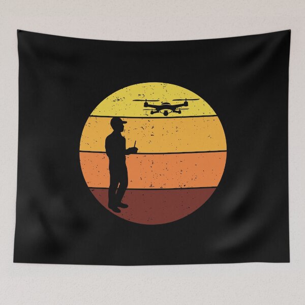 Item preview, FPV Drone Racing Quadcopters RC Pilot Operator Vintage Retro designed and sold by TastefulTees.