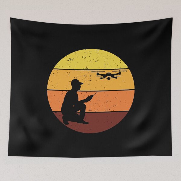 Item preview, FPV Drone Racing Quadcopters RC Pilot Operator Vintage Retro designed and sold by TastefulTees.