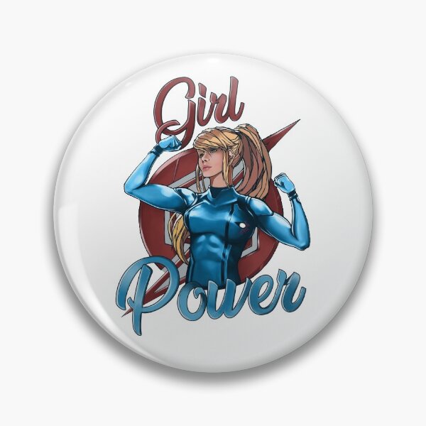 Item preview, Girl Power (Samus Aran) designed and sold by Seignemartin.