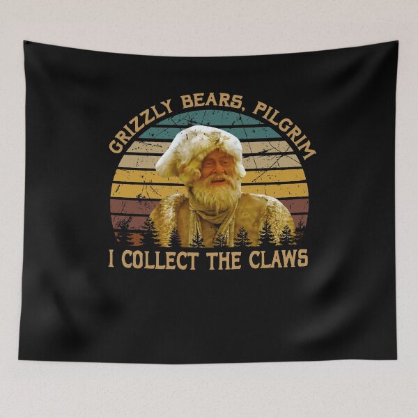 Item preview, Jeremiah Arts Johnson Film - Grizzly Bears, Pilgrim designed and sold by StevenTerry8.