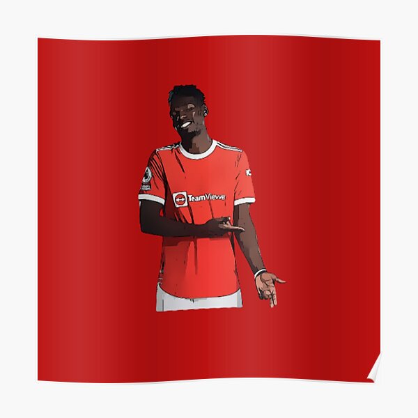 "Paul Pogba Ice In His Veins Celebration" Poster By Ijdesigns | Redbubble