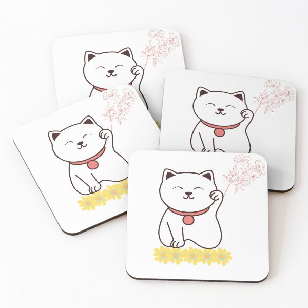 Item preview, Cats love flowers designed and sold by Lejardindejohn.