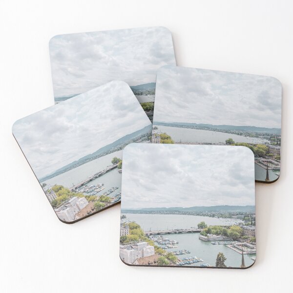 Item preview, Lake Zurich from Grossmunster Church, Zurich, Switzerland designed and sold by ywphotos.