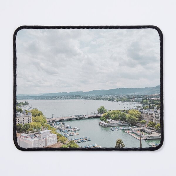 Item preview, Lake Zurich from Grossmunster Church, Zurich, Switzerland designed and sold by ywphotos.