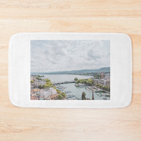 Item preview, Lake Zurich from Grossmunster Church, Zurich, Switzerland designed and sold by ywphotos.