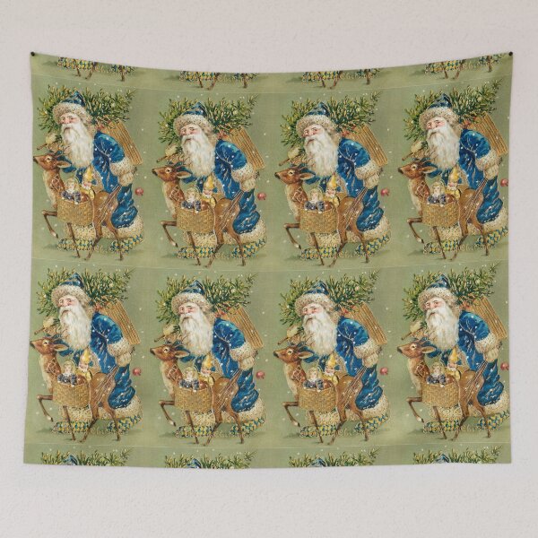 Item preview, A Merry Christmas - ca. 1900s - The Miriam and Ira D. Wallach designed and sold by Wanda Case.