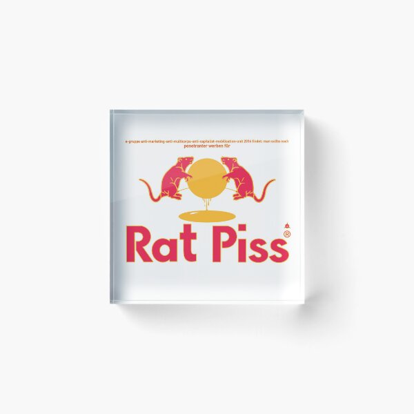 Artikelvorschau, Rat Piss - Yeah! entworfen und verkauft von e-gruppe.