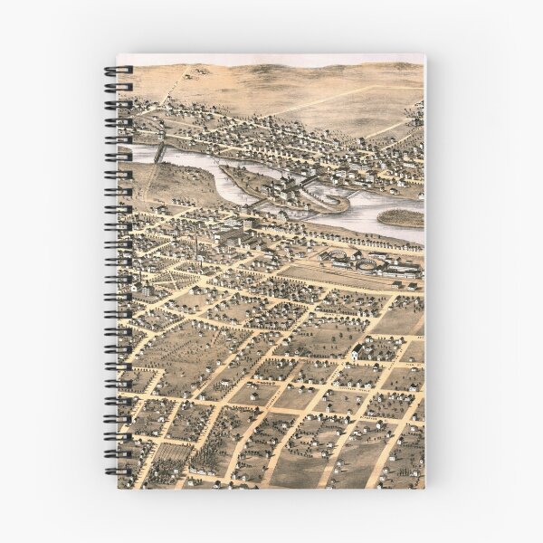 Item preview, Aurora, Illinois 1867 designed and sold by paulrommer.