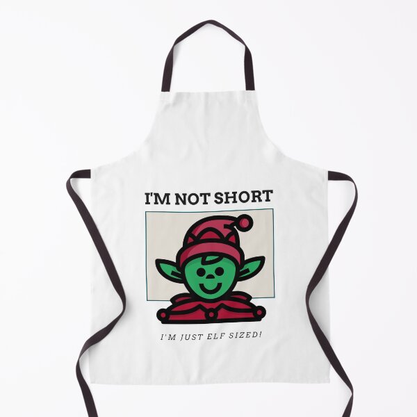 Item preview, Not Short, Just Elf Sized designed and sold by RollerWink.