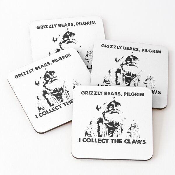 Item preview, Grizzly Bears, Pilgrim - I Collect The Claws designed and sold by StevenTerry8.