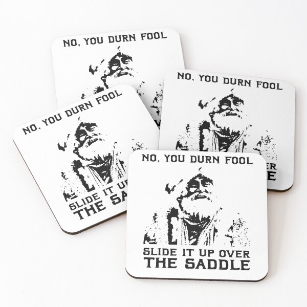 Item preview, No, You Durn Fool - Slide It Up Over The Saddle designed and sold by StevenTerry8.