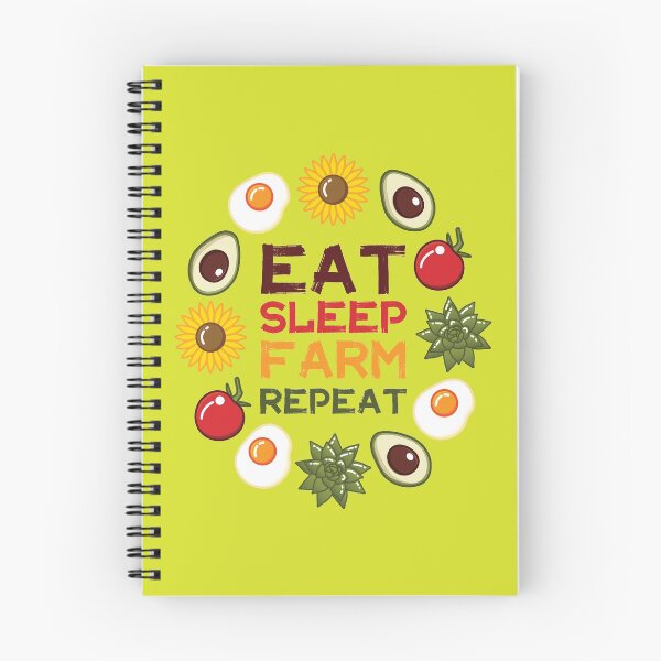 Item preview, Eat Sleep Farm Repeat | Lime Green designed and sold by Wintre2.