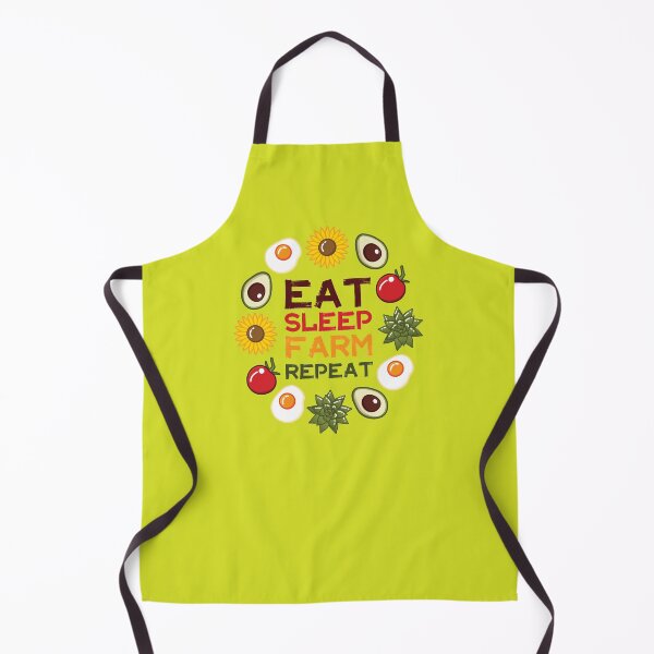 Item preview, Eat Sleep Farm Repeat | Lime Green designed and sold by Wintre2.