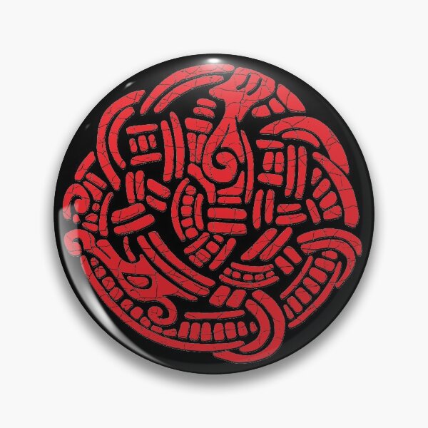 Item preview, Midgard Serpent Ancient Viking Amulet Nordic Lore designed and sold by ElJimmo.
