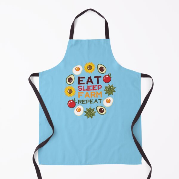 Item preview, Eat Sleep Farm Repeat | Baby Blue designed and sold by Wintre2.