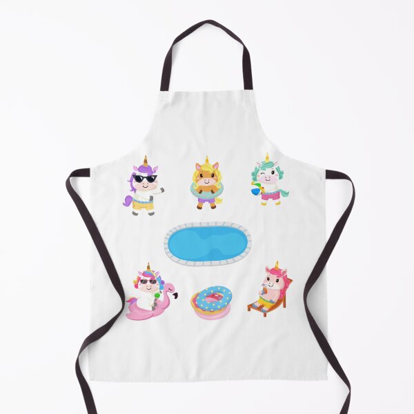Item preview, Rainbow Unicorn Pool Party Cute Animals Friends Summer  designed and sold by Simplyy  Unique.