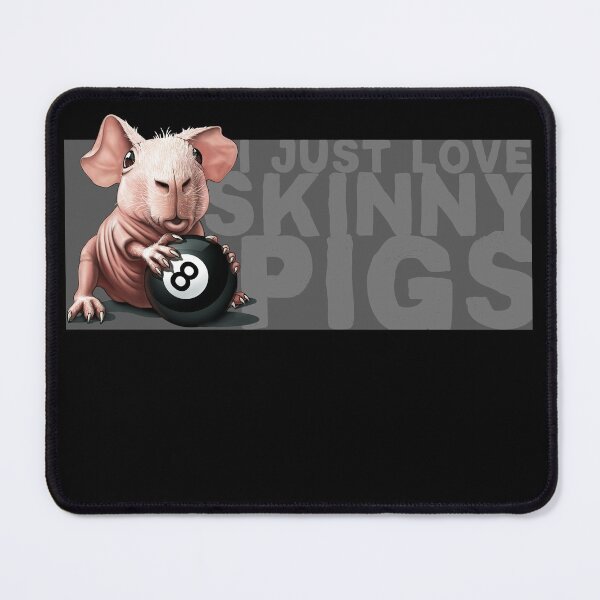 Item preview, Funny I Love Skinny Pig Guinea Pig designed and sold by FD-Design.