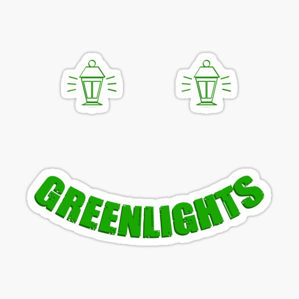 "Greenlights" Sticker by Sebastiano71 Redbubble