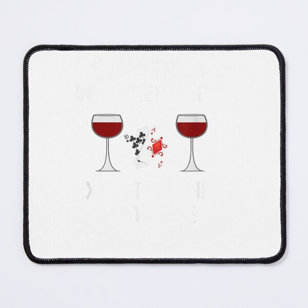 Item preview, Euchre T-Shirt - Funny Euchre Card Game And Wine designed and sold by AschoffBronson.
