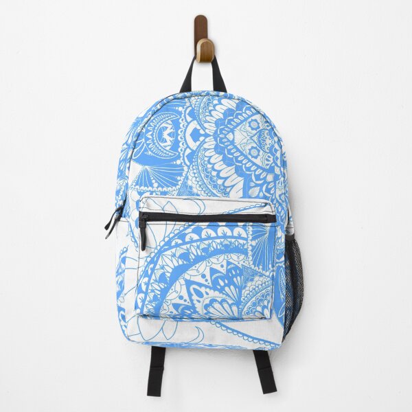 Item preview, lotus flower geometric design blue ver. designed and sold by hamsterparent.