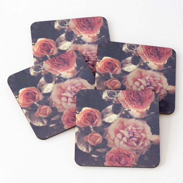 Item preview, Glittering Pink Rose Flowers  designed and sold by Simi2020.