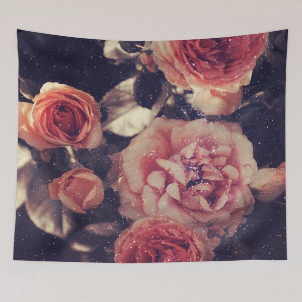 Item preview, Glittering Pink Rose Flowers  designed and sold by Simi2020.
