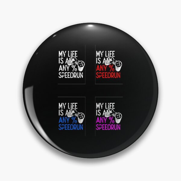 Item preview, My Life is an Any% Speedrun,Sticker Pack designed and sold by FNStuff.