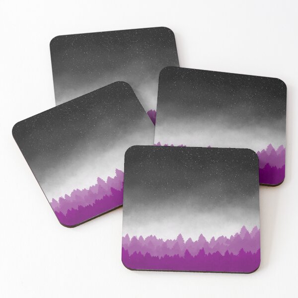 Item preview, Ace Pride Landscape - Subtle Pride Flag designed and sold by AriMakesArtShop.