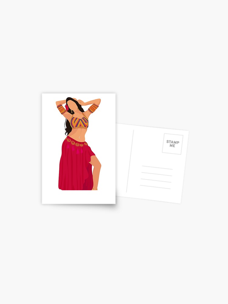 O Saki Saki Nora Fatehi Postcard