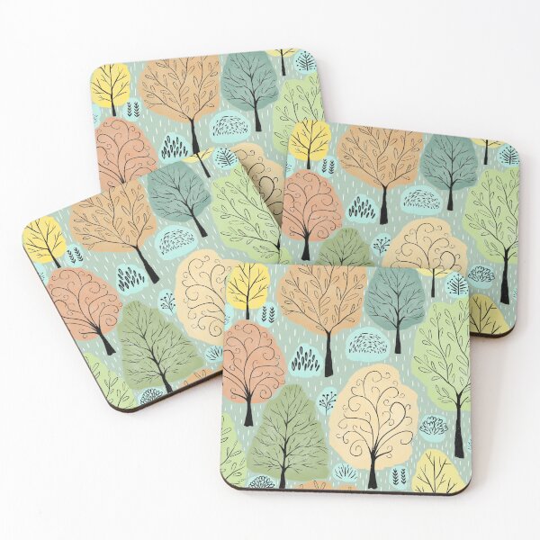 Item preview, Cute Kids Trees Green designed and sold by theacorngrove.