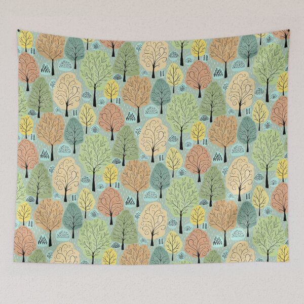 Item preview, Cute Kids Trees Green designed and sold by theacorngrove.