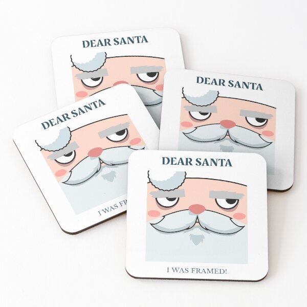 Item preview, Dear Santa, I Was Framed! designed and sold by RollerWink.