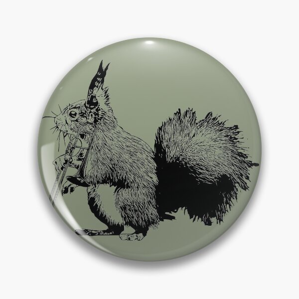 Item preview, Squirrel wielding Trombone  designed and sold by autoboxdesign.