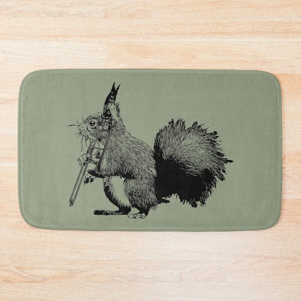 Item preview, Squirrel wielding Trombone  designed and sold by autoboxdesign.
