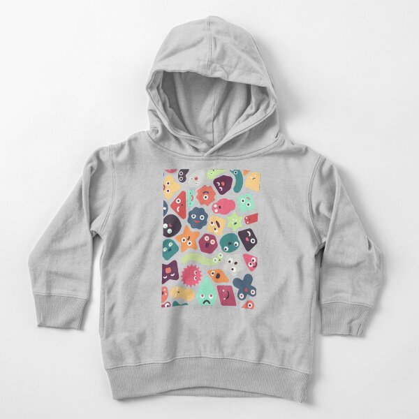 Microbiotic Birthday Bash Toddler Pullover Hoodie