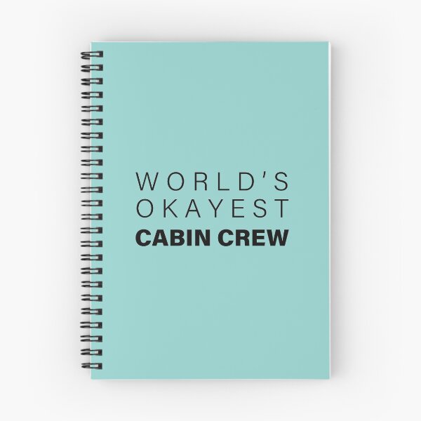 Item preview, World's okayest Cabin Crew,Funny Cabin Crew Gift, Aviation lover | designed and sold by Boom-llqb.