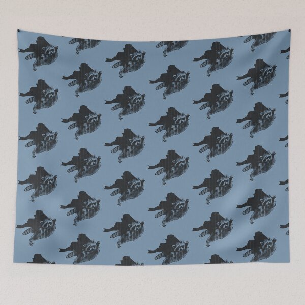 Item preview, Raccoon wielding superpowers  designed and sold by autoboxdesign.