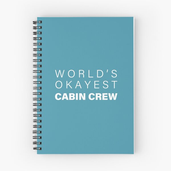 Item preview, World's okayest Cabin Crew,Funny Cabin Crew Gift, Aviation lover | designed and sold by Boom-llqb.