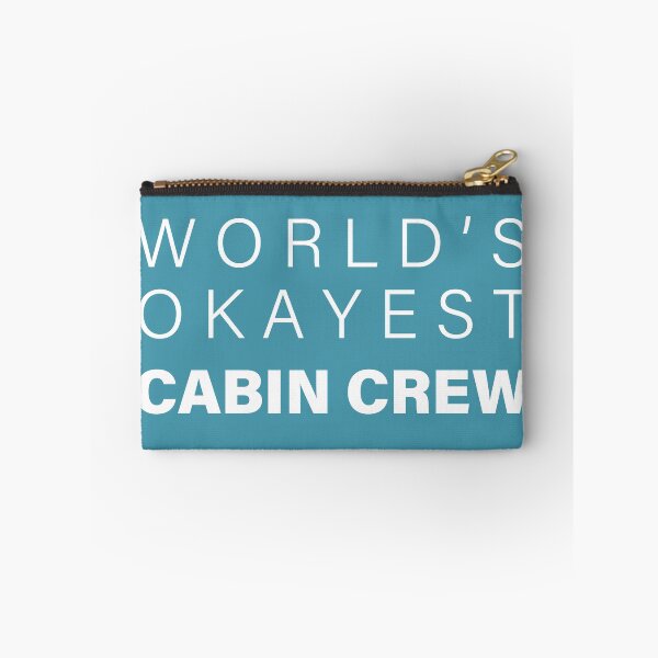 Item preview, World's okayest Cabin Crew,Funny Cabin Crew Gift, Aviation lover | designed and sold by Boom-llqb.