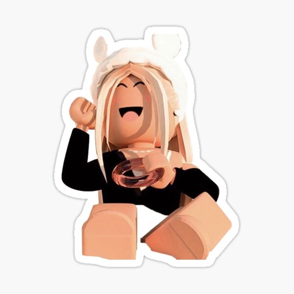 Esthétique Roblox Girl Sticker