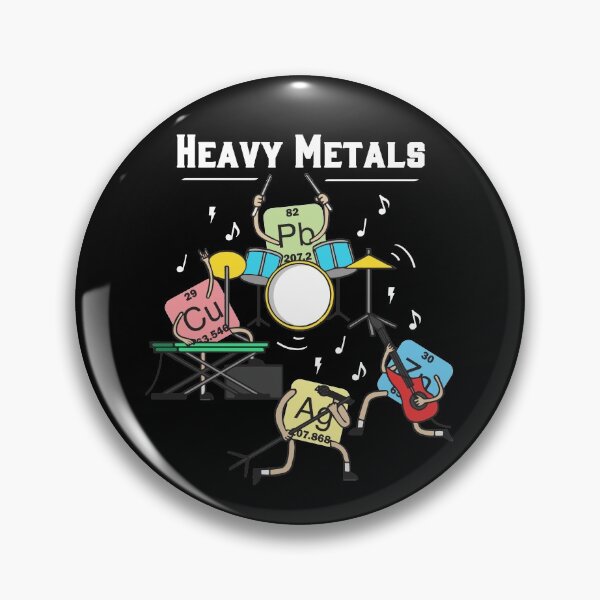 Item preview, Heavy Metals Rock Chemistry Physics Periodic Table of Elements designed and sold by MrEddie10.