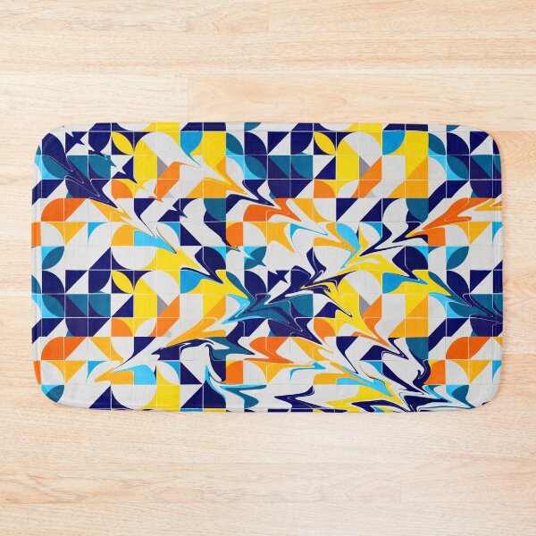 Item preview, Colorful Modern Contemporary Fractal Patterns Design designed and sold by my-green-gecko.